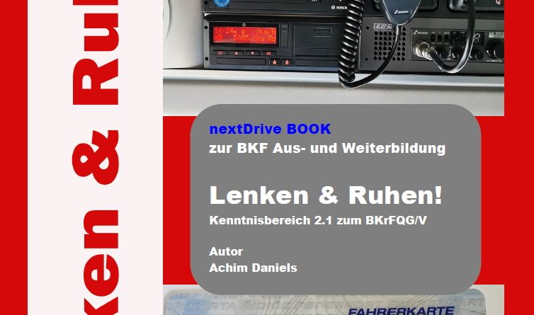Aktuell – das neue nextDrive BOOK Lenken & Ruhen